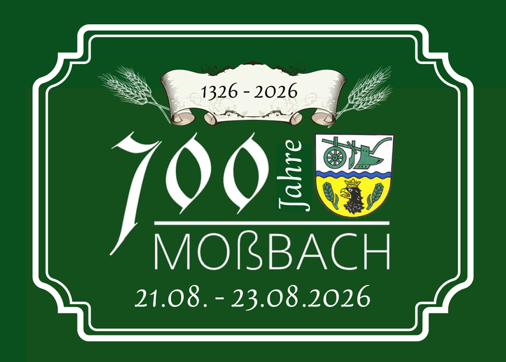 Logo 700 Jahre Moßbach